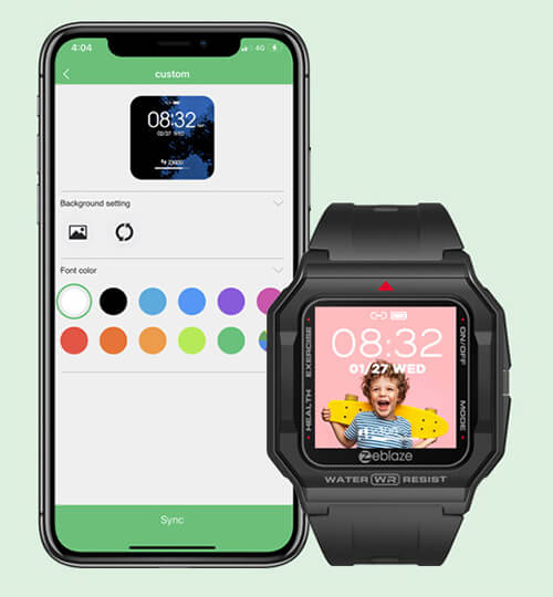 Zeblaze Ares Customize Watch Face