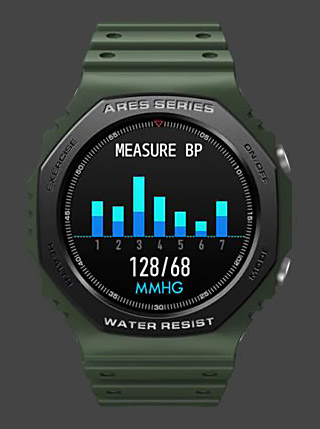 Zeblaze Ares 2 Blood pressure screen