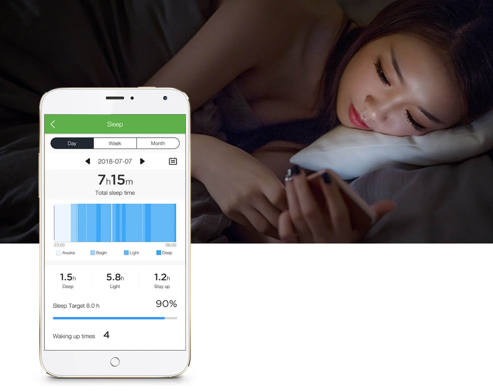 Zeblaze Crystal 2 sleep monitor