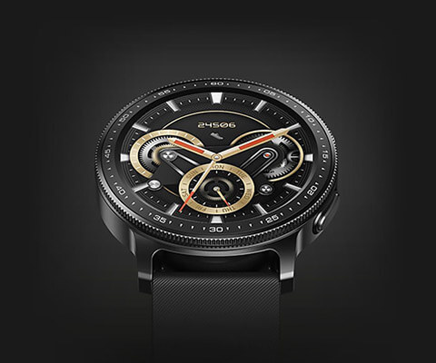 Zeblaze GTR 2 Smartwatch in black case