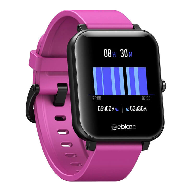 Zeblaze GTS Smartwatch Purple strap