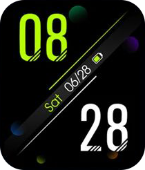 Zeblaze GTS Pro Watch Face Dark