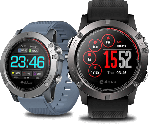 Zeblaze Vibe 3 ECG smartwatch Worldwide delivery