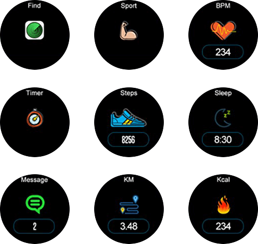 Zeblaze Vibe 3 ECG Interface