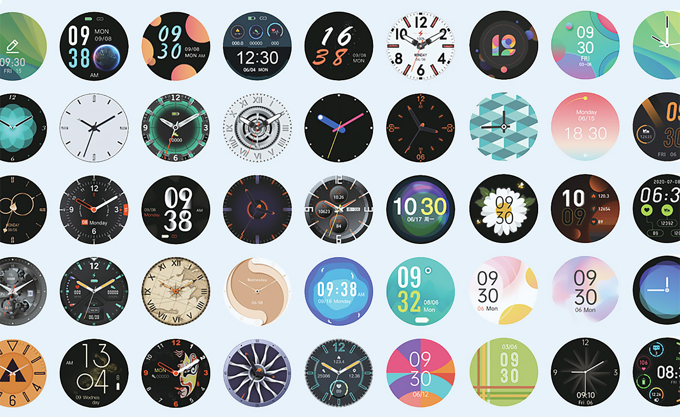 Zeblaze VIBE 3S HD 50+ personalized watch faces