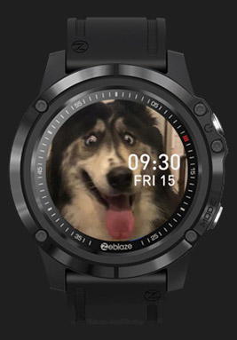 Zeblaze VIBE 3S HD customize watch faces 3