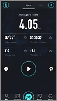 Zeblaze VIBE 3 GPS "Fundo" APP Connection