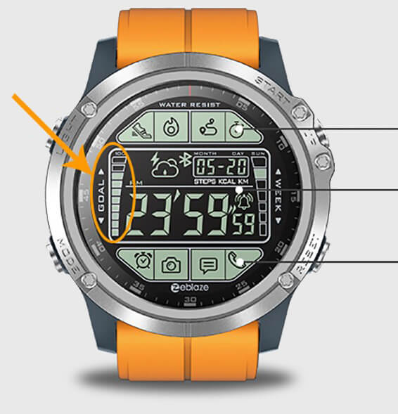 Zeblaze Vibe 3S smartwatch Worldwide delivery