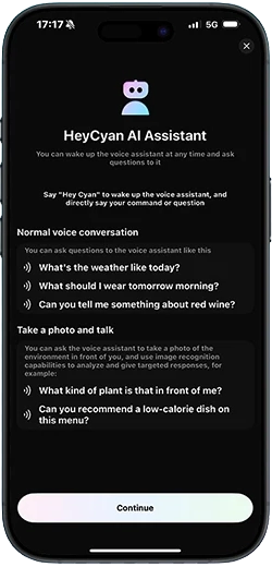 HeyCyan AI Assistant