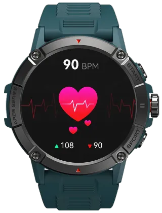 Zeblaze Ares 3 Heart Rate screen