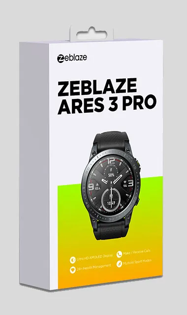 Zeblaze Ares 3 Pro Package