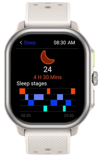 Zeblaze Beyond 3 Pro Sleep score screen