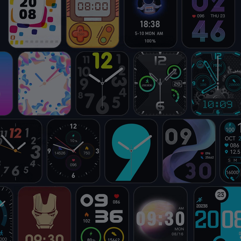 Zeblaze Btalk Pro watch faces