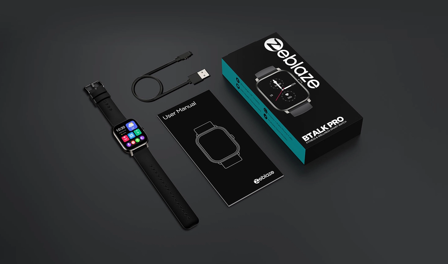 Zeblaze Btalk Pro package contents
