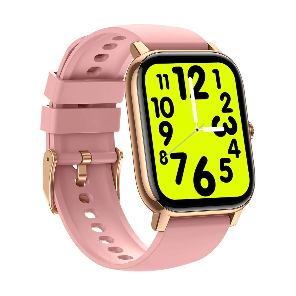 Zeblaze Btalk Pro gold angled view