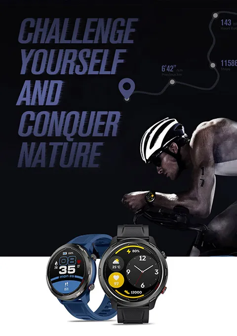 Zeblaze Vibe 3 GPS smartwatch — Worldwide delivery