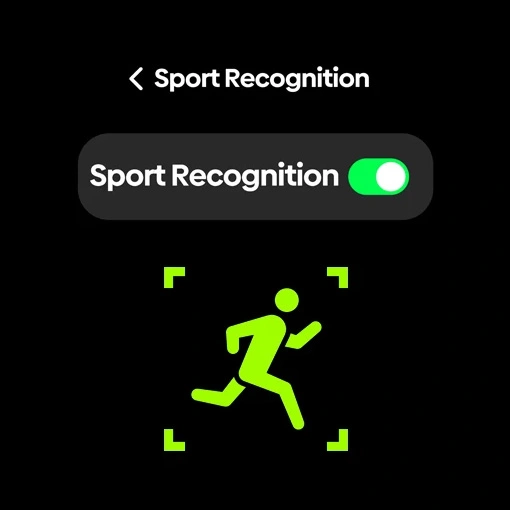 Zeblaze Stratos 2 Ultra Sport recognition screen