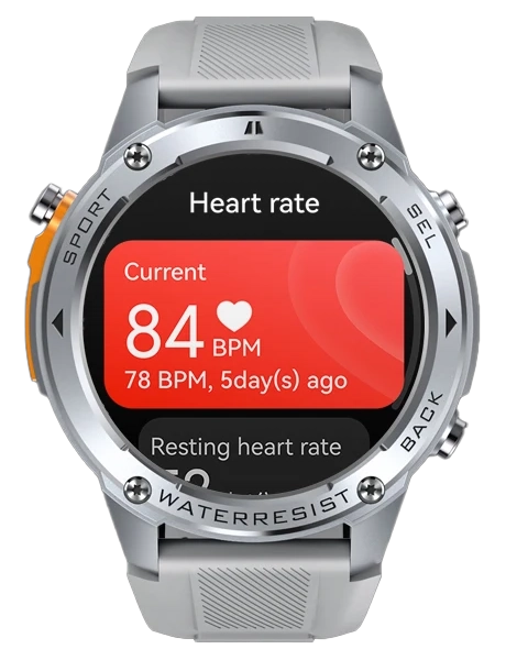 Zeblaze Stratos 2 Ultra Abnormally heart rates screen