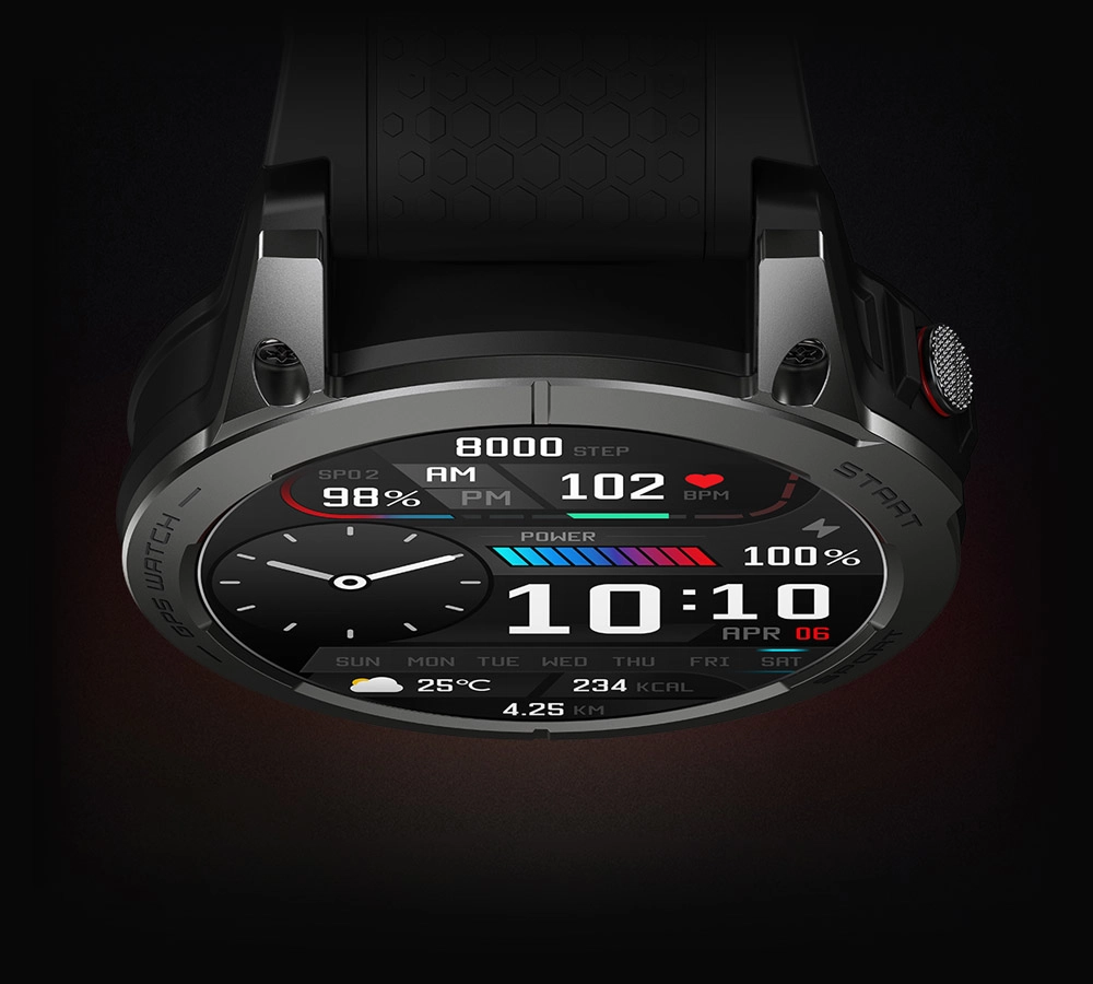 Zeblaze Stratos 3 Smartwatch — Worldwide delivery