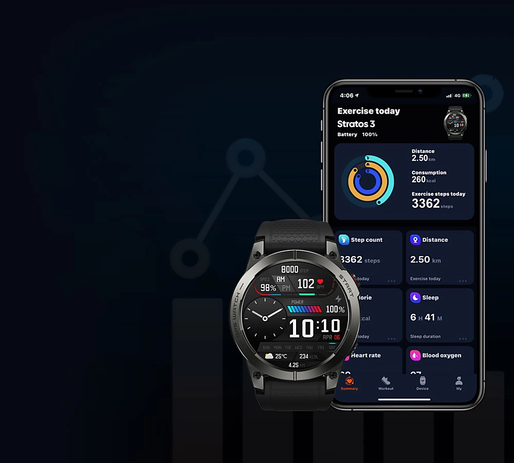 Amazfit Stratos 3 Specifications, Features and Price - Geeky Wrist