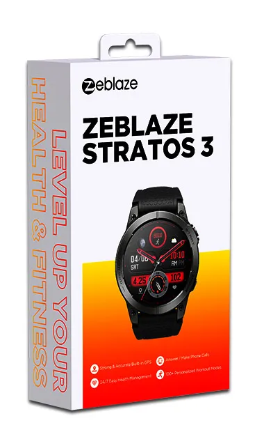 Zeblaze Stratos 3 Smartwatch Worldwide delivery