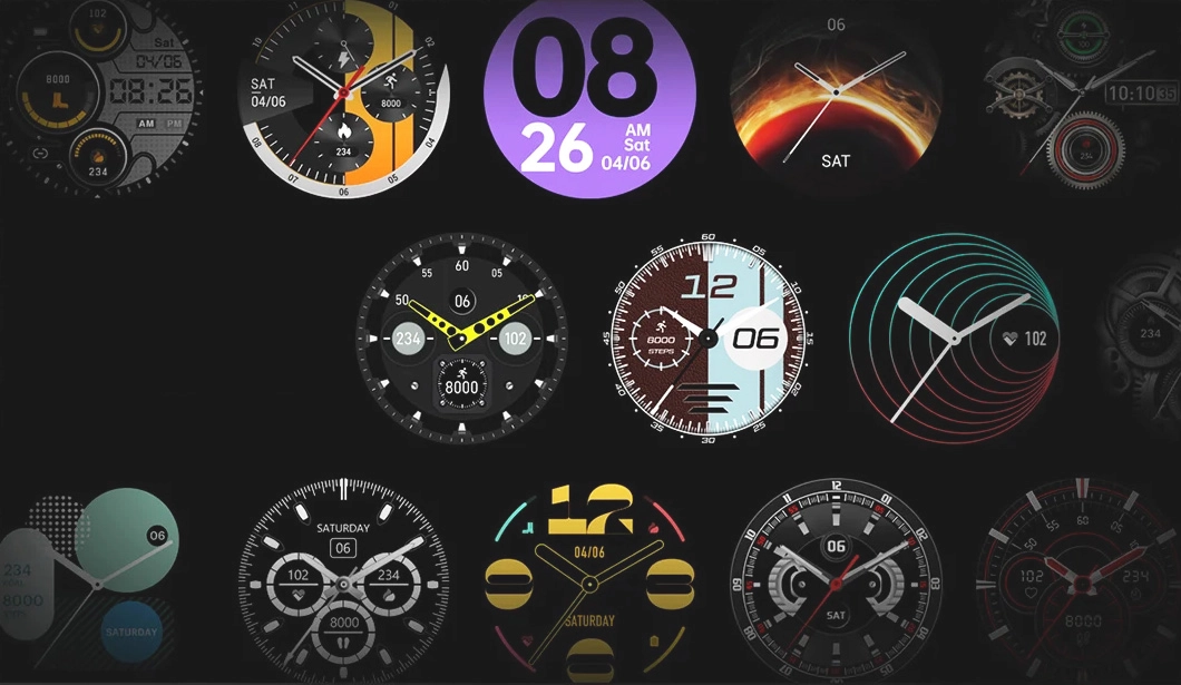 Zeblaze Stratos 3 Ultra Many watch faces