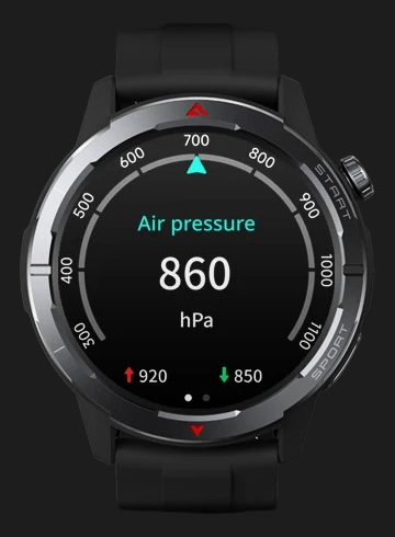 Zeblaze Stratos 3 Ultra Air Pressure screen