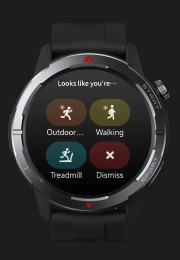 Zeblaze Stratos 3 Ultra Smart Sports Recognition screen