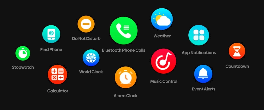 Lots of application icons