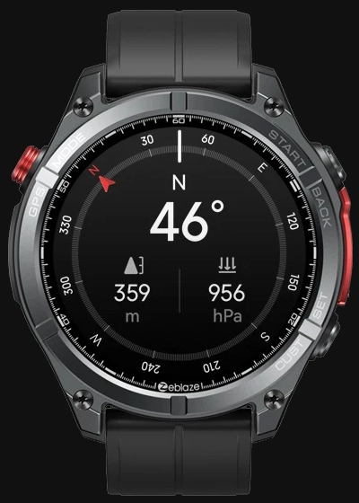 Zeblaze Stratos 4 Compass screen