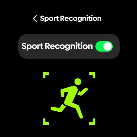 Zeblaze Stratos 4 Sport recognition screen