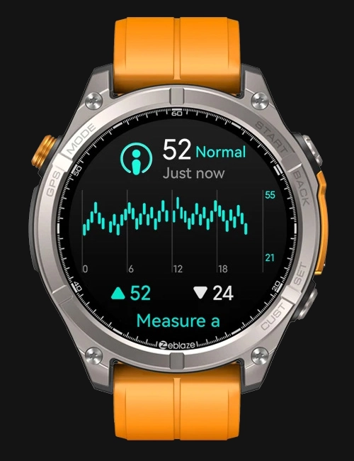 Zeblaze Stratos 4 Stress levels screen