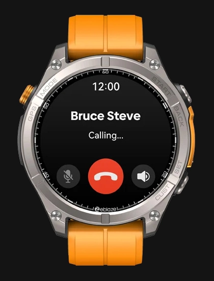 Zeblaze Stratos 4 Bluetooth call screen