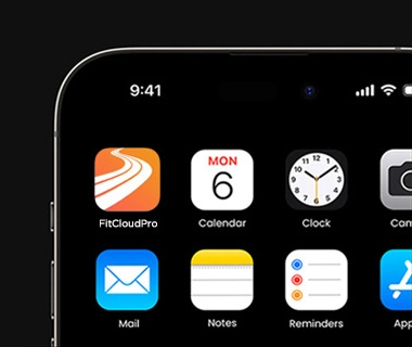 FitCloudPro app icon on smartphone screen