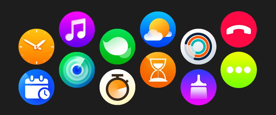 Zeblaze Vibe 8 app icons