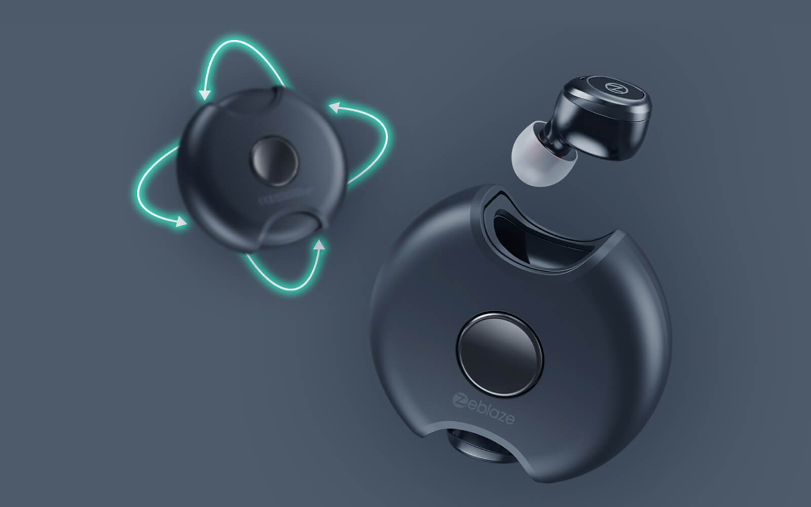 Zeblaze Zepods 360° rotation design