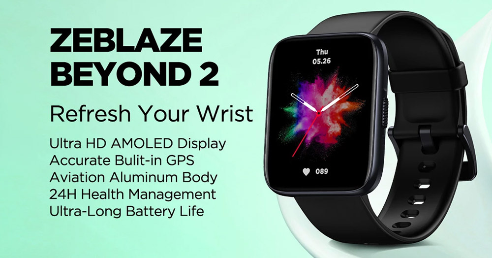 Zeblaze Beyond 2 smartwatch — Worldwide delivery